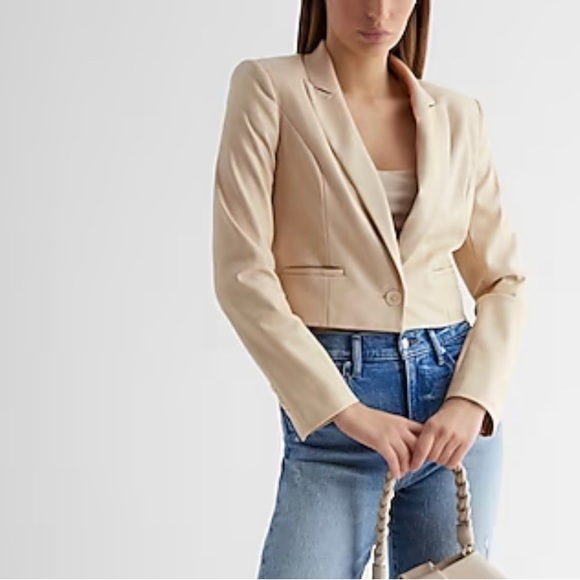 Express suit jacket black blazer - Picture 4 of 4